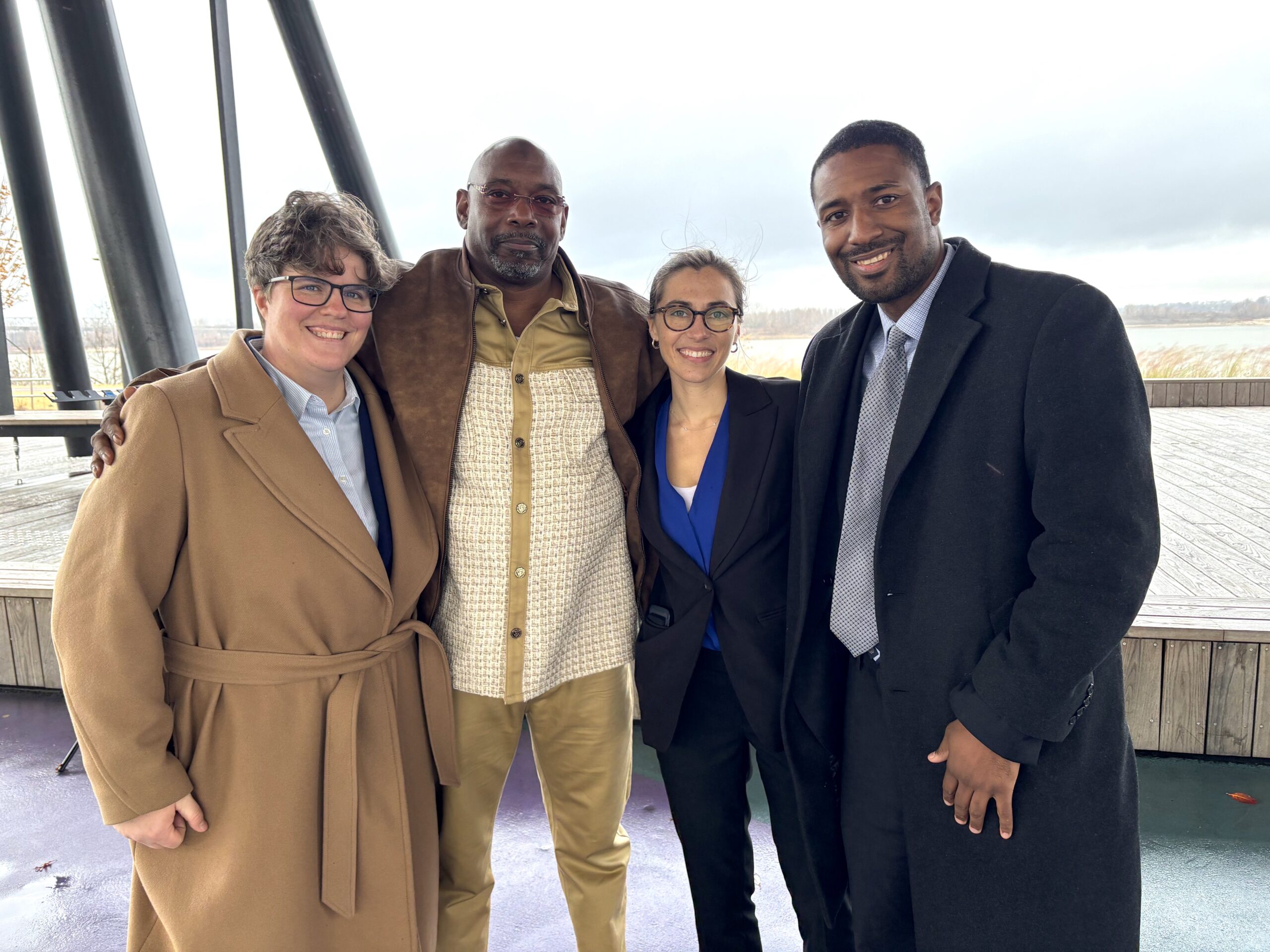 Tara Thompson, Artis Whitehead, Meg Gould, and Quinn Rallins